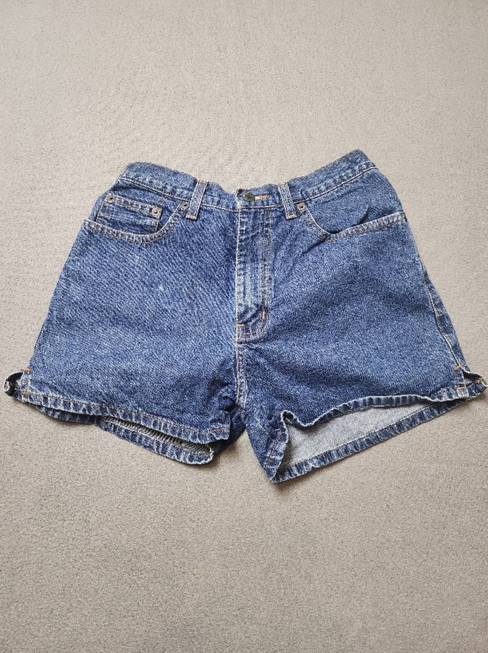 Vintage Club Monaco Dark Blue Denim Jean Shorts - Picture 1 of 10